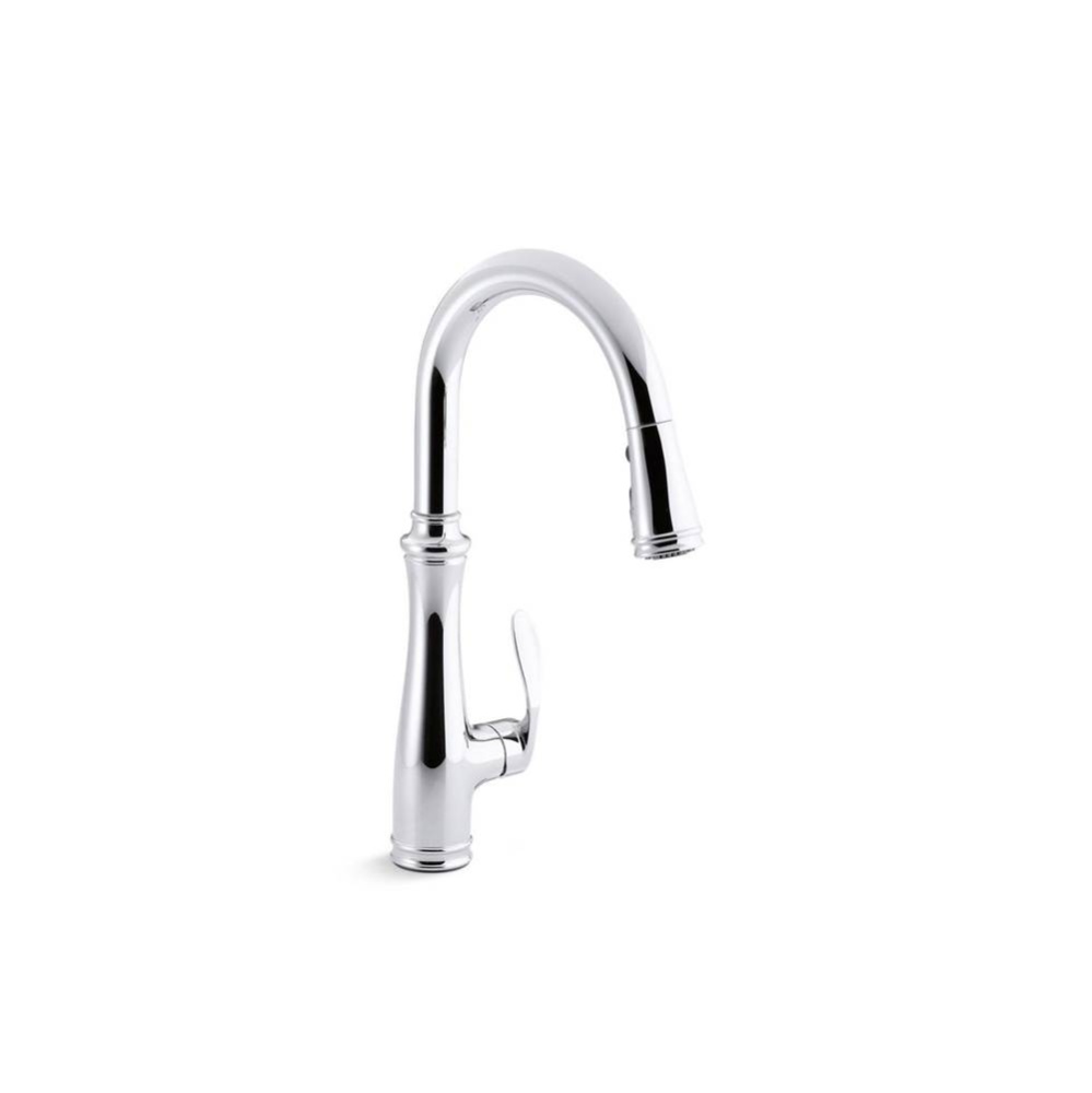 Bellera® Pull-down kitchen sink faucet with three-function sprayhead