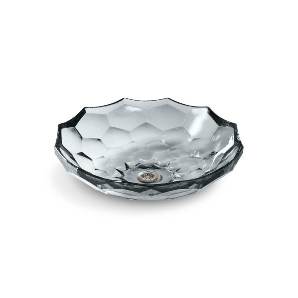Briolette™ 17-1/2'' round vessel bathroom sink, no overflow
