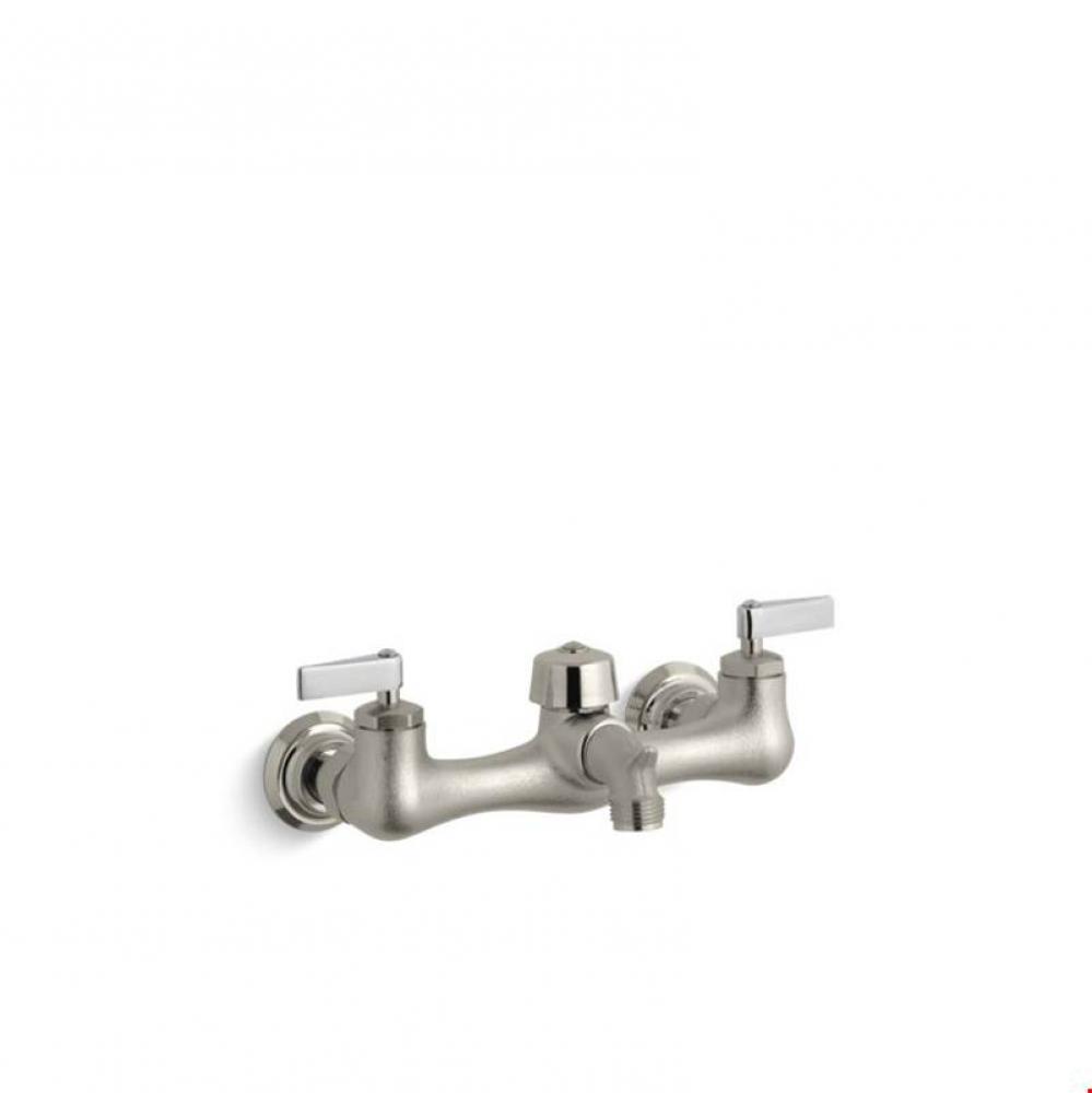Knoxford? Double lever handle service sink faucet with 2-1/4'' vacuum breaker threaded s