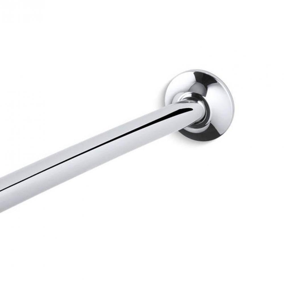Expanse® Curved shower rod - transitional design