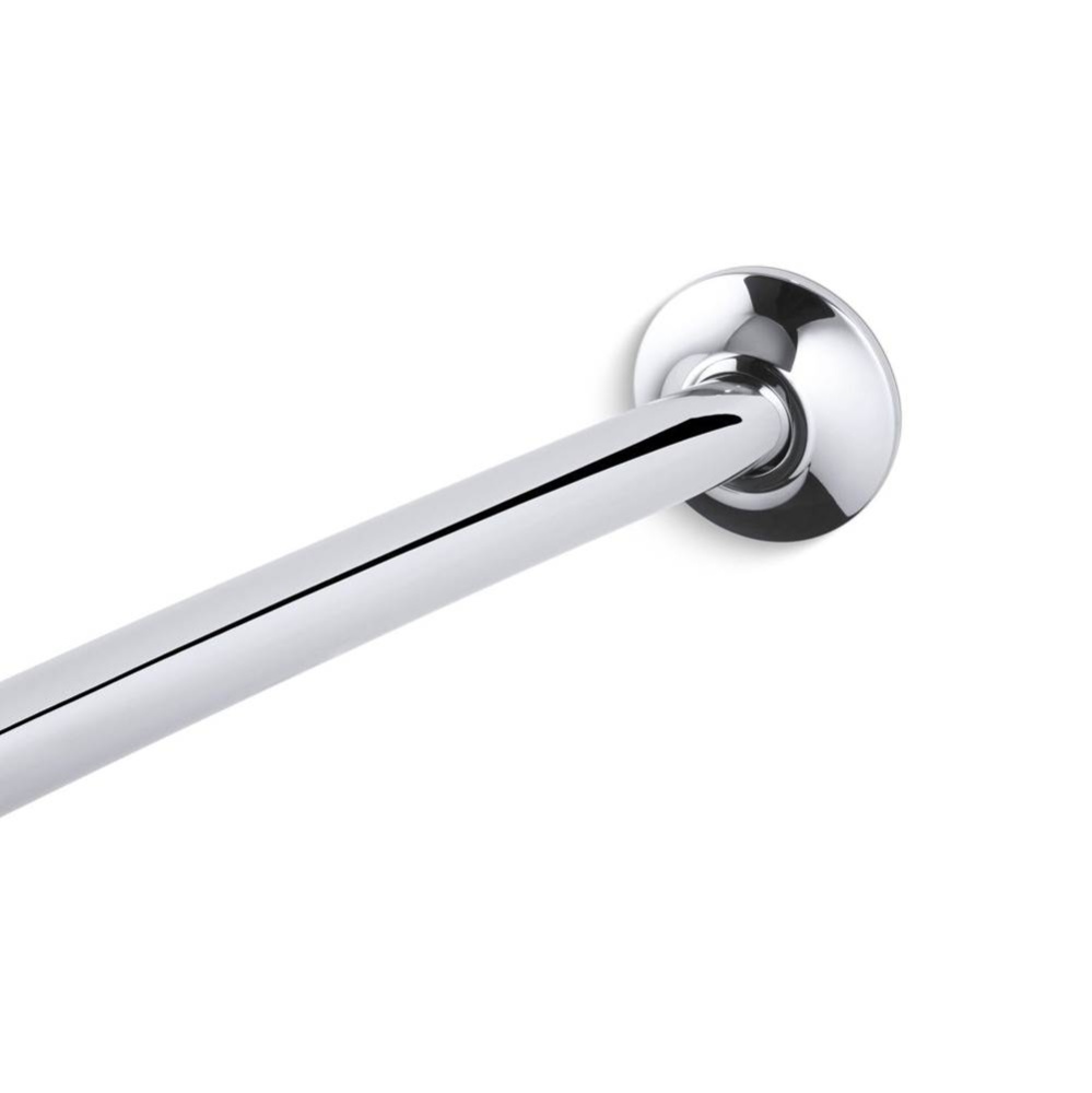 Expanse® Curved shower rod - transitional design