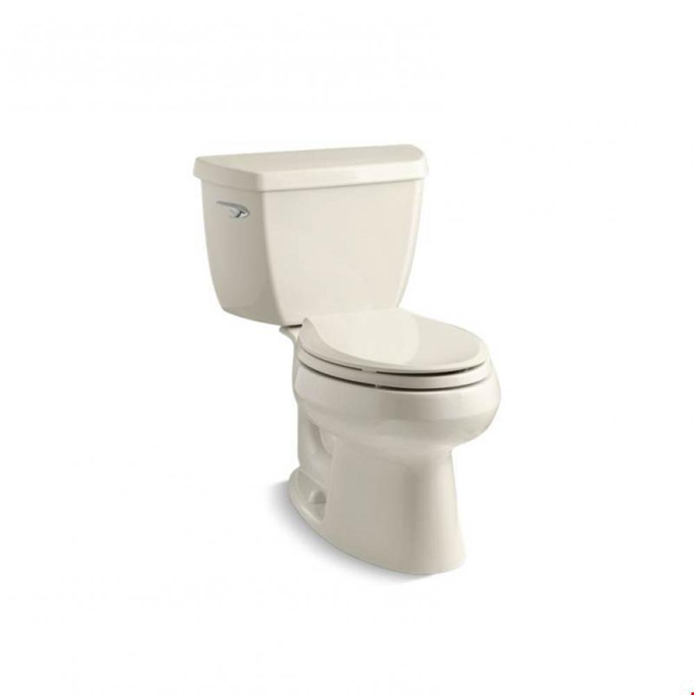 Wellworth® Classic Two piece elongated 1.28 gpf toilet