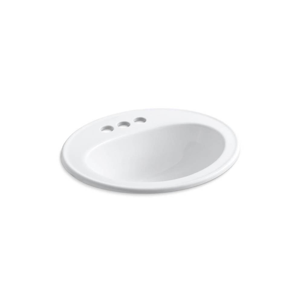 Pennington® 20-1/4'' oval drop-in bathroom sink