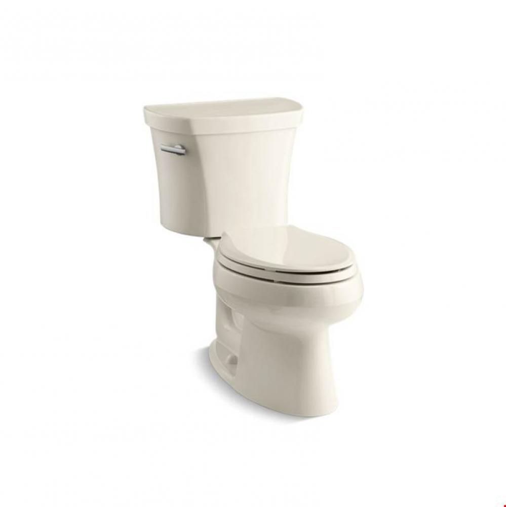 Wellworth® Two piece elongated 1.28 gpf toilet with 14'' rough in