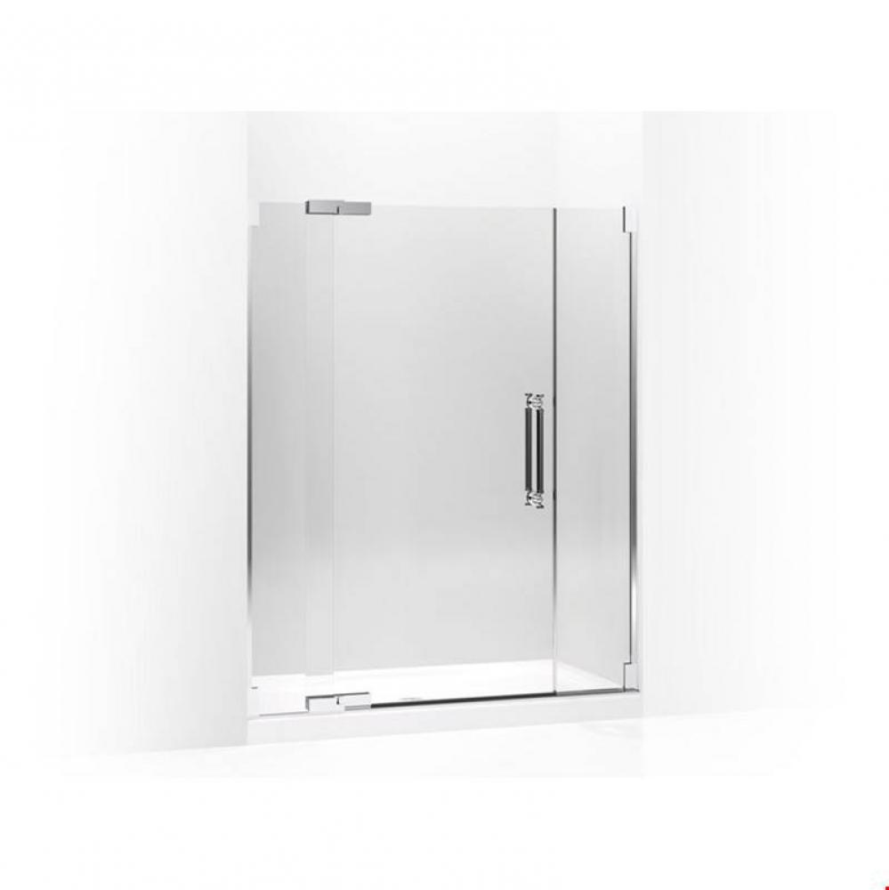 Pinstripe® Pivot shower door, 72-1/4'' H x 57-1/4 - 59-3/4'' W, with 3/8&