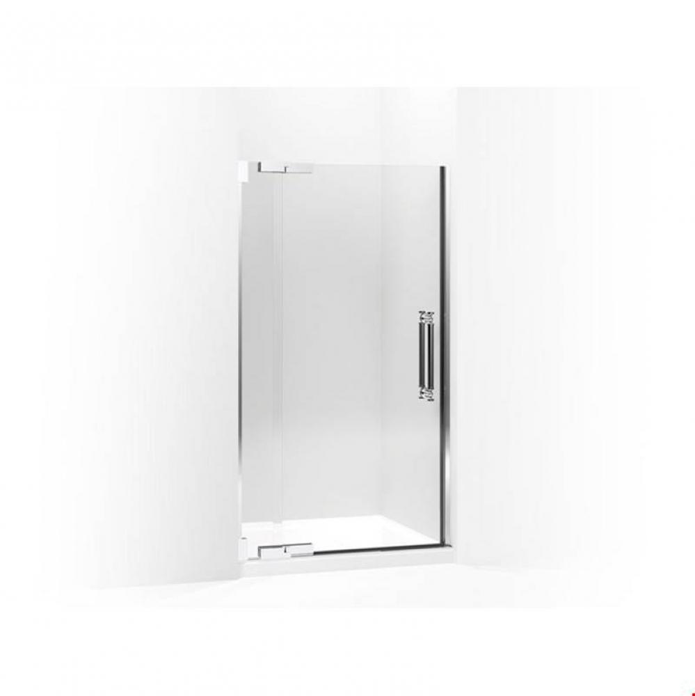 Pinstripe® Pivot shower door, 72-1/4'' H x 39-1/4 - 41-3/4'' W, with 3/8&
