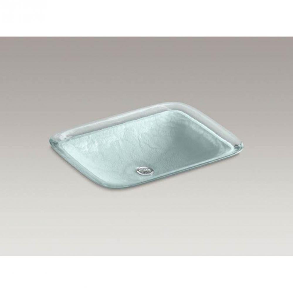 Inia® 20-3/4'' rectangular drop-in bathroom sink, no overflow