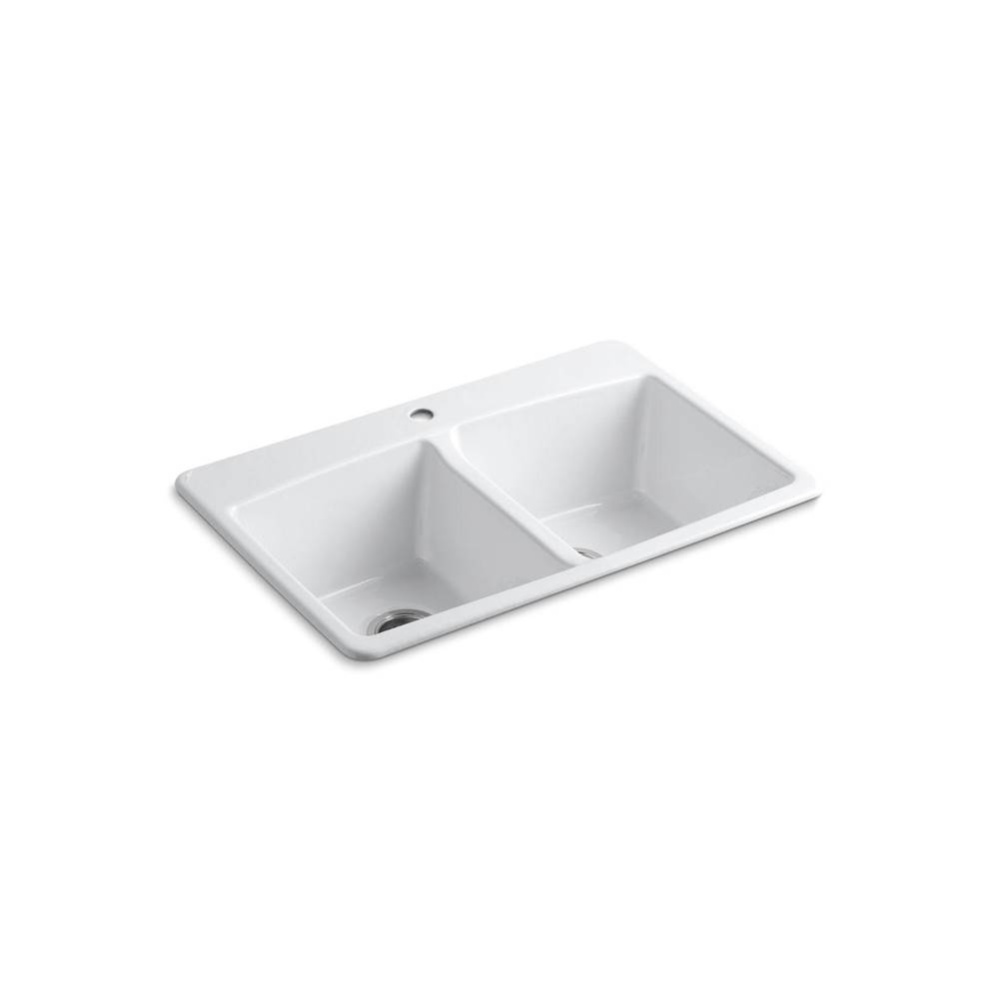 Brookfield™ 33'' top-mount double-bowl kitchen sink