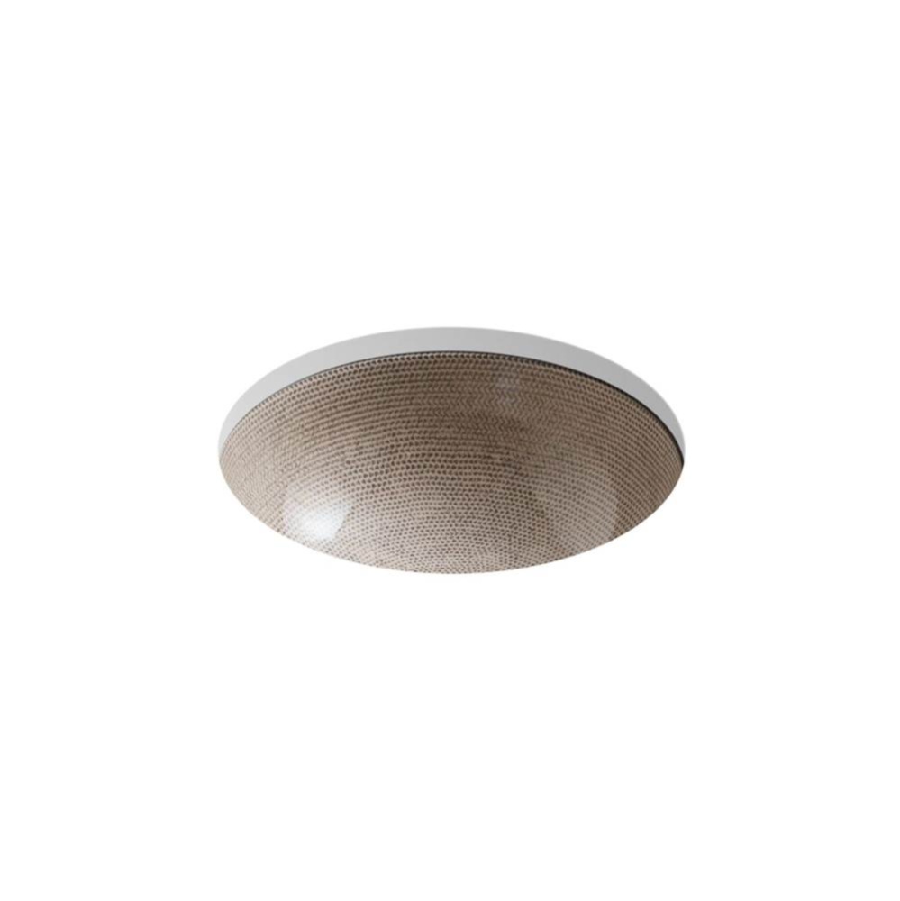Camber® 16-1/4'' round undermount bathroom sink, no overflow