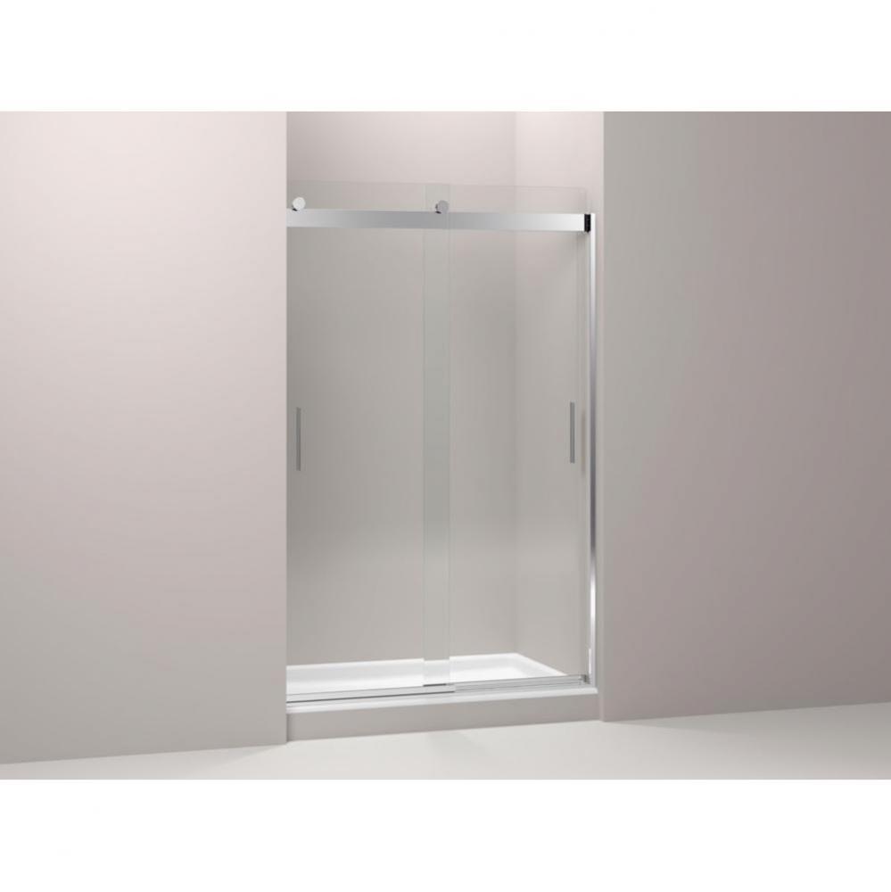 Levity® Sliding shower door, 74'' H x 44-5/8 - 47-5/8'' W, with 3/8'
