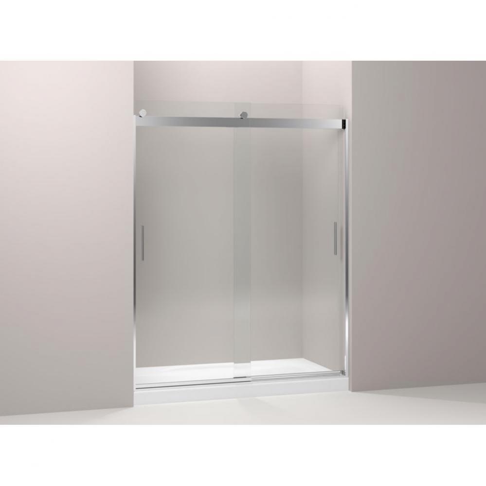 Levity® Sliding shower door, 74'' H x 56-5/8 - 59-5/8'' W, with 5/16&apos