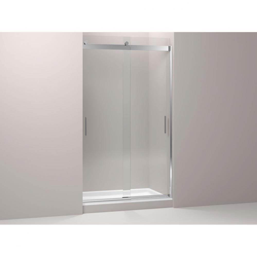 Levity® Sliding shower door, 82'' H x 44-5/8 - 47-5/8'' W, with 3/8'