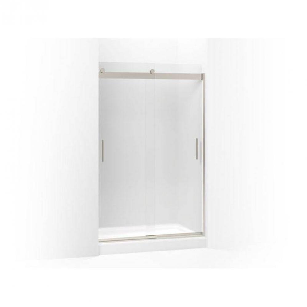 Levity® Sliding shower door, 74'' H x 43-5/8 - 47-5/8'' W, with 1/4'