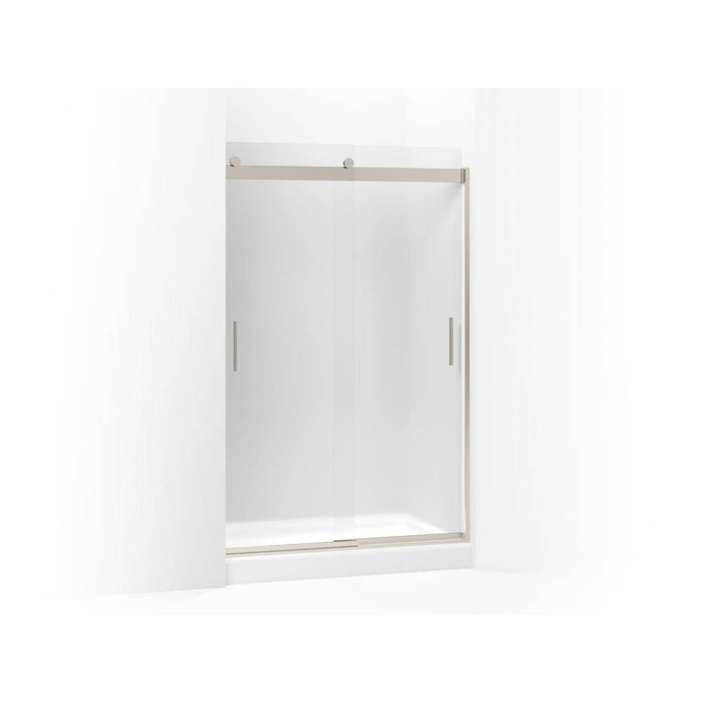 Levity® Sliding shower door, 74'' H x 43-5/8 - 47-5/8'' W, with 1/4'