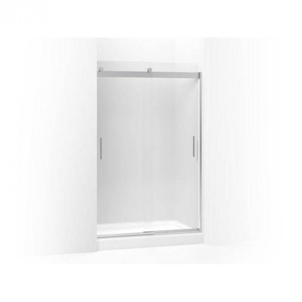 Levity® Sliding shower door, 74'' H x 43-5/8 - 47-5/8'' W, with 1/4'