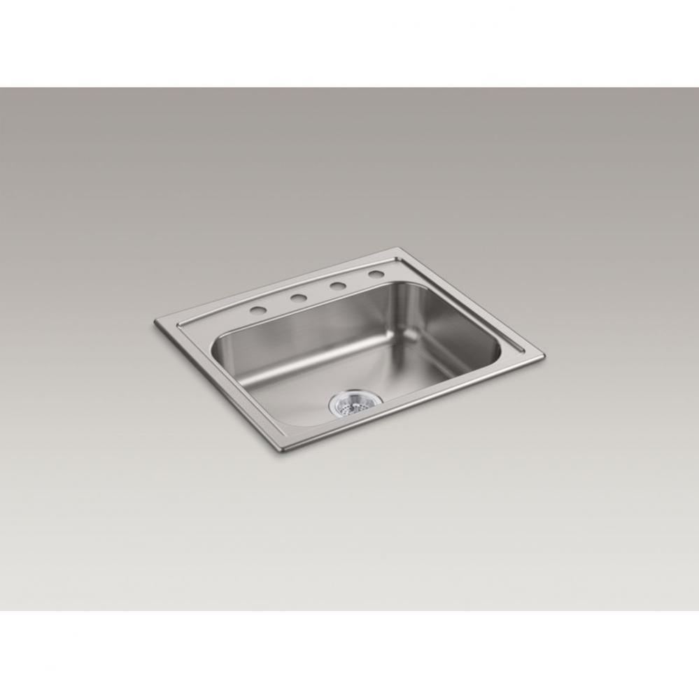 Toccata™ 25'' x 22'' x 6'' top-mount single-bowl kitchen sink