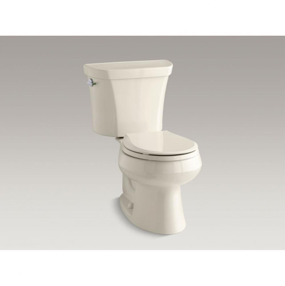 Wellworth® Two piece round front dual flush toilet