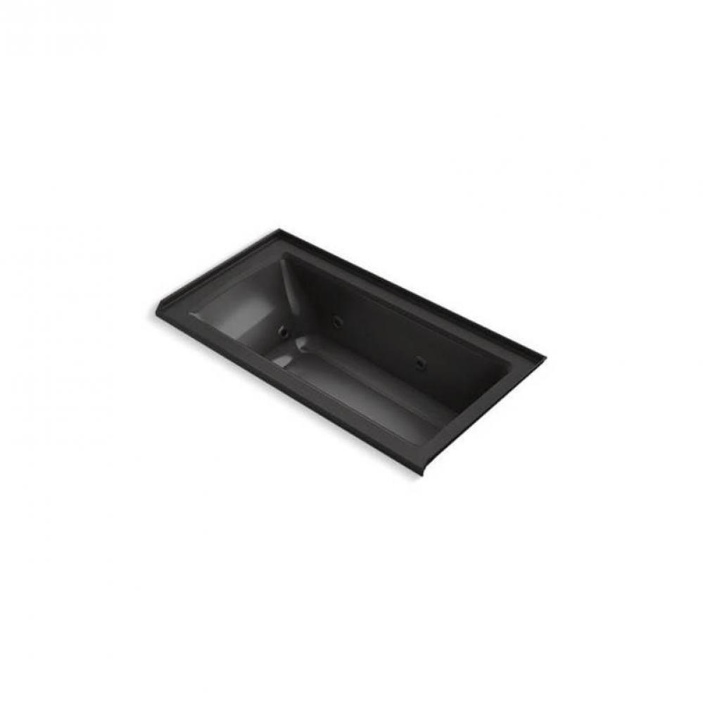 Archer® 60'' x 30'' alcove whirlpool bath, right drain