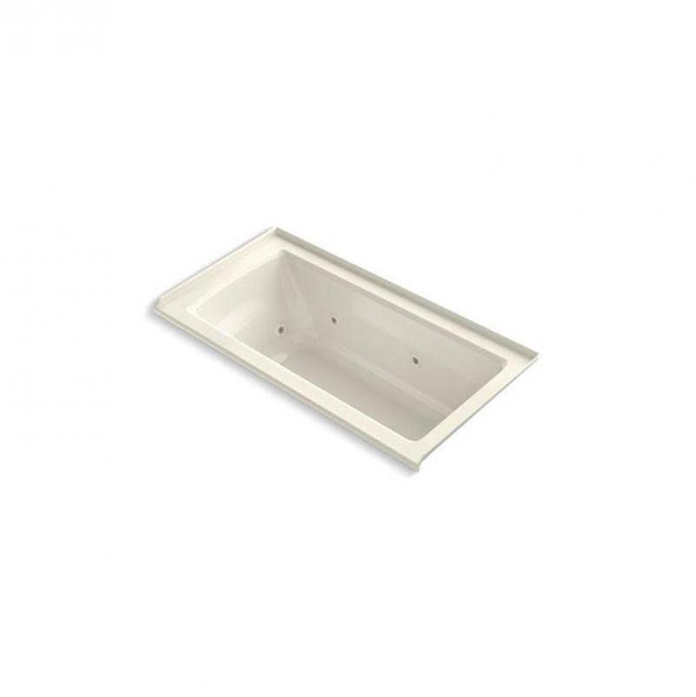 Archer® 60'' x 30'' alcove whirlpool bath, right drain