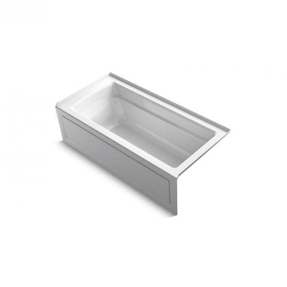 Archer® 66'' x 32'' alcove bath, right drain