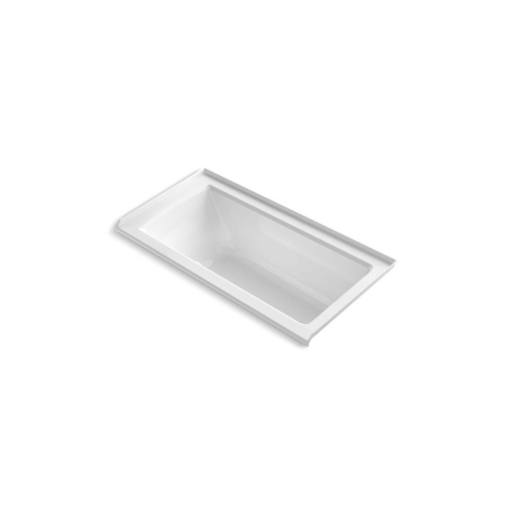 Archer® 60'' x 30'' alcove Heated BubbleMassage™ air bath, right drain