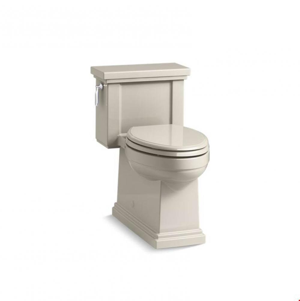 Tresham® Comfort Height® One-piece compact elongated 1.28 gpf chair height toilet with Q