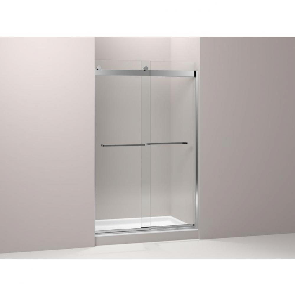 Levity® Sliding shower door, 74'' H x 56-5/8 - 59-5/8'' W, with 5/16&apos