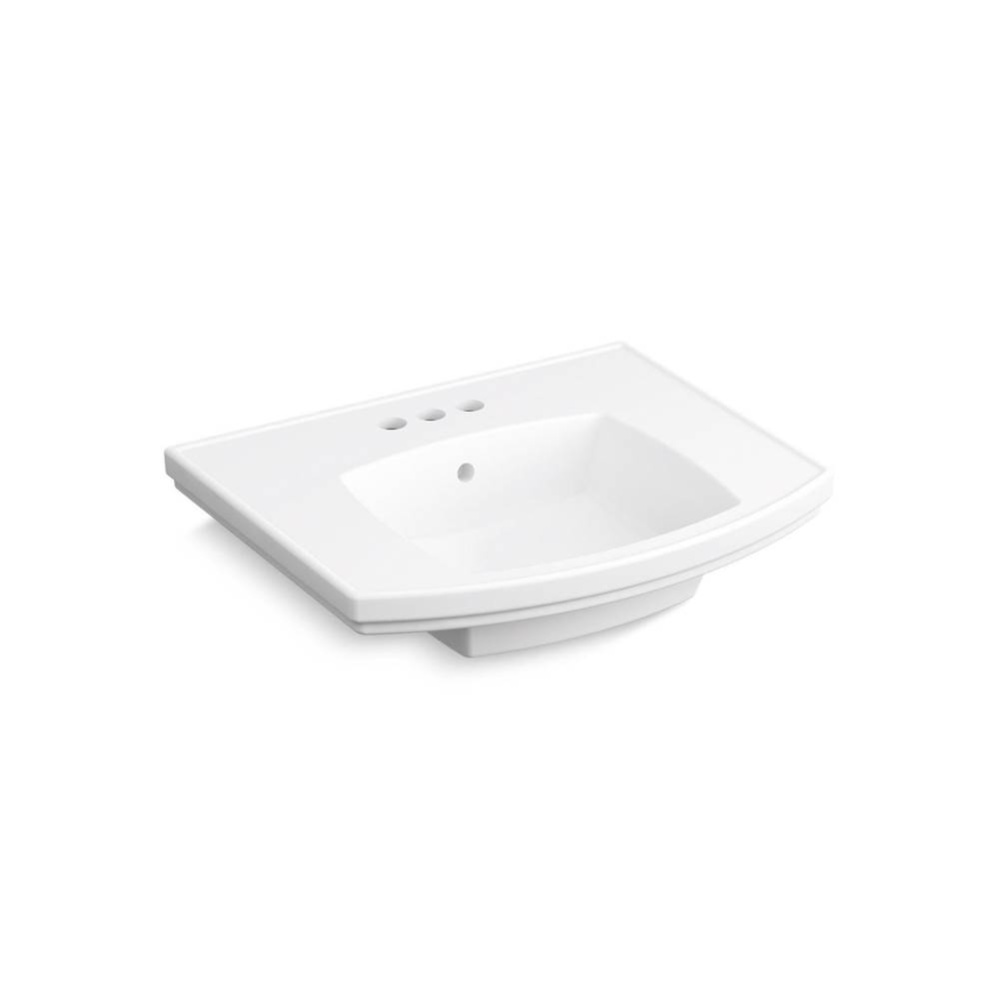 Kelston® 23-3/4'' rectangular pedestal bathroom sink