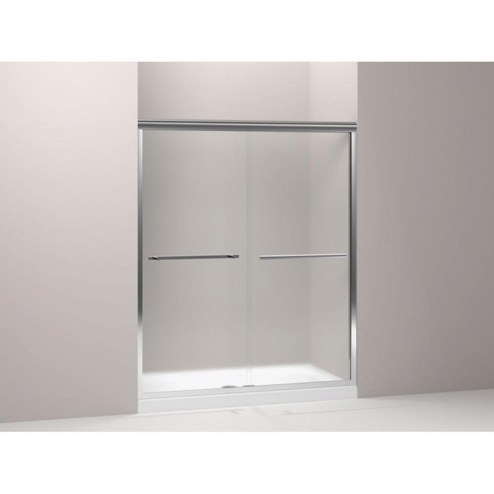 Gradient® Sliding shower door, 70-1/16'' H x 56-5/8 - 59-5/8'' W, with 1/