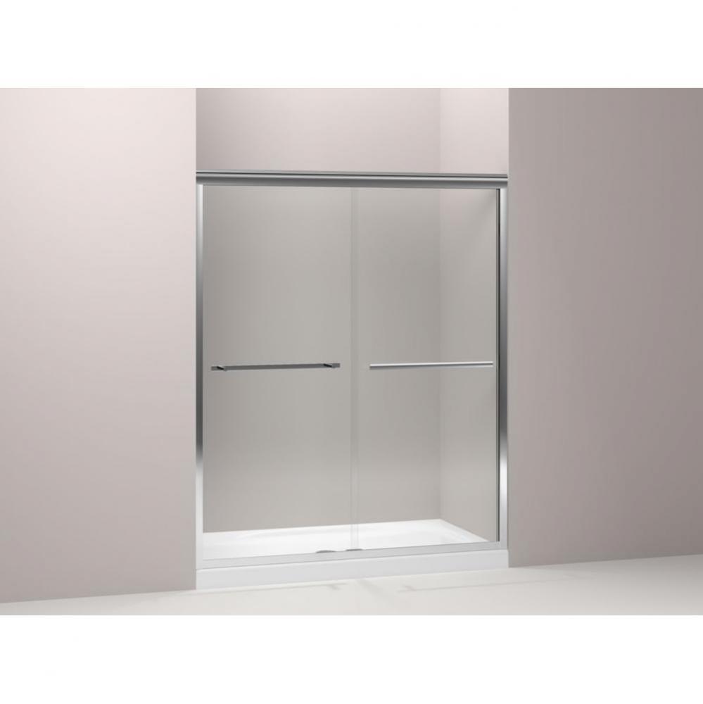 Gradient® Sliding shower door, 70-1/16'' H x 56-5/8 - 59-5/8'' W, with 1/