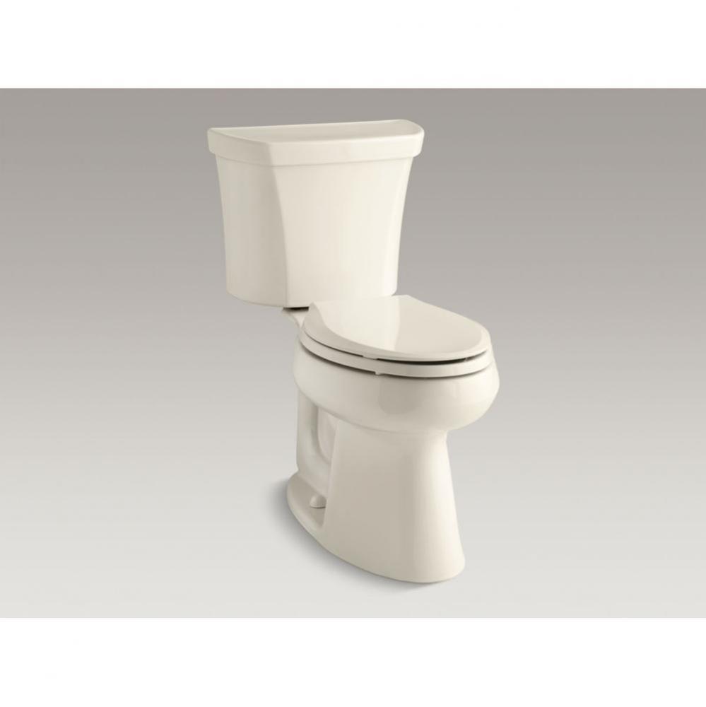Highline® Comfort Height® Two piece elongated dual flush chair height toilet with right