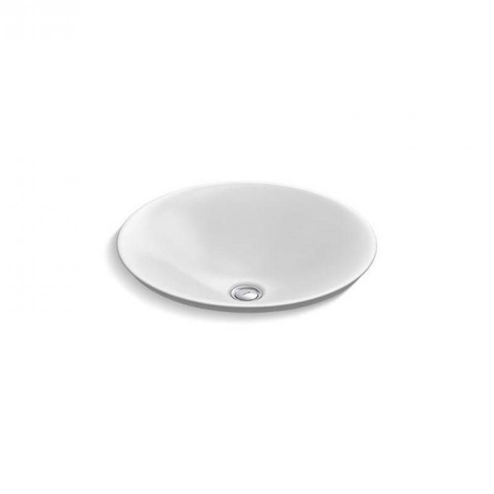 Carillon® 17-3/4'' round drop-in bathroom sink, no overflow