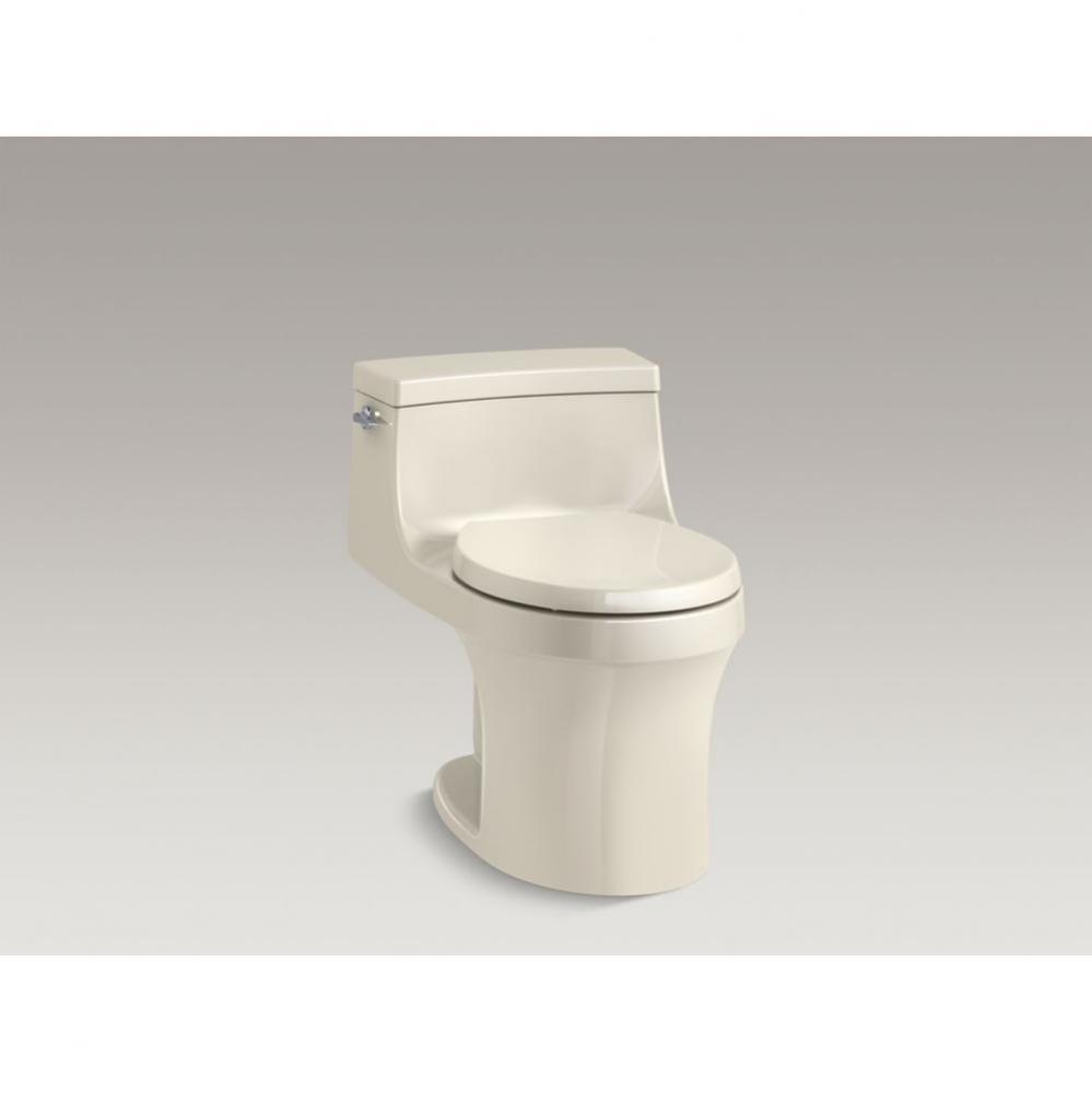 San Souci® One-piece round-front 1.28 gpf toilet with slow close seat