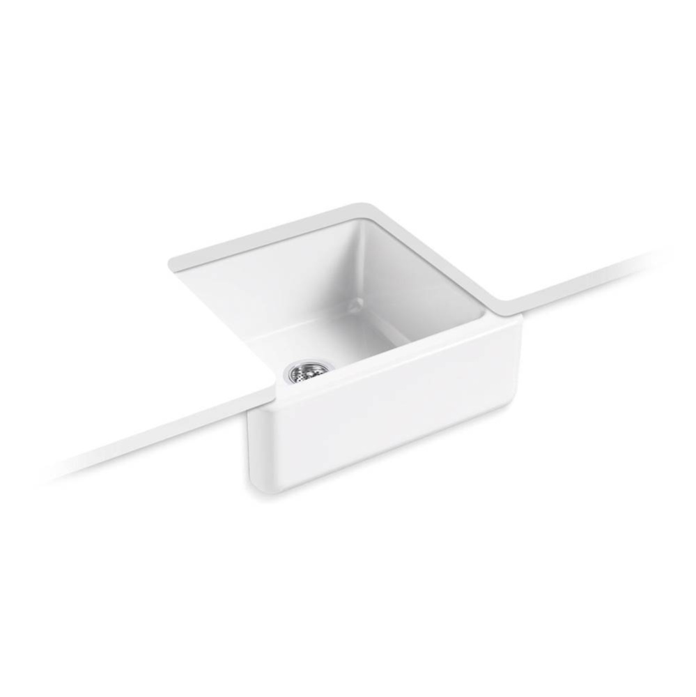Whitehaven® 23-1/2'' undermount single-bowl farmhouse kitchen sink