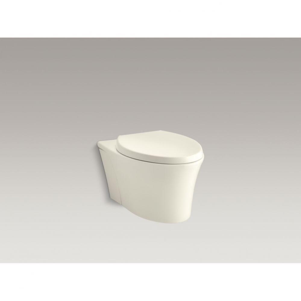 Veil® Wall-hung compact elongated dual-flush toilet with Quiet-Close™ seat