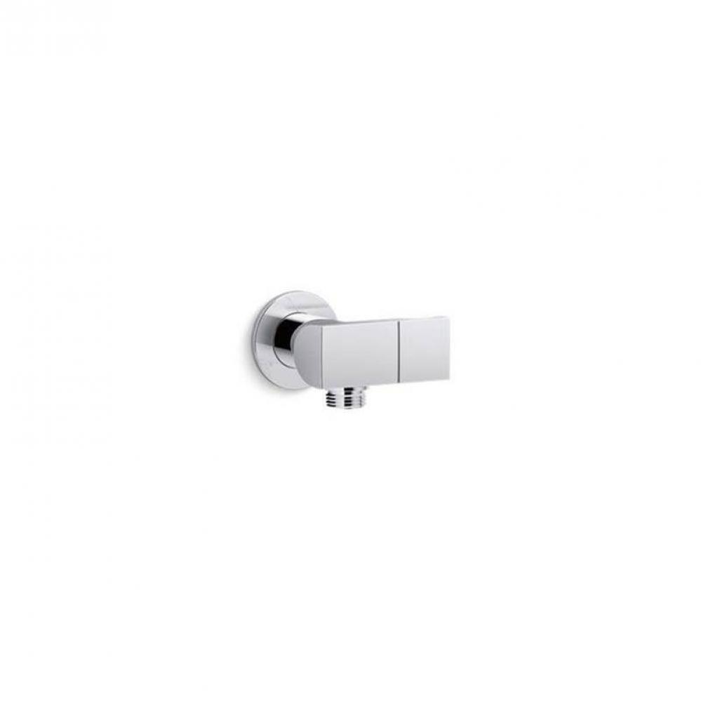 Exhale® Wall-mount handshower holder with supply elbow and check valve