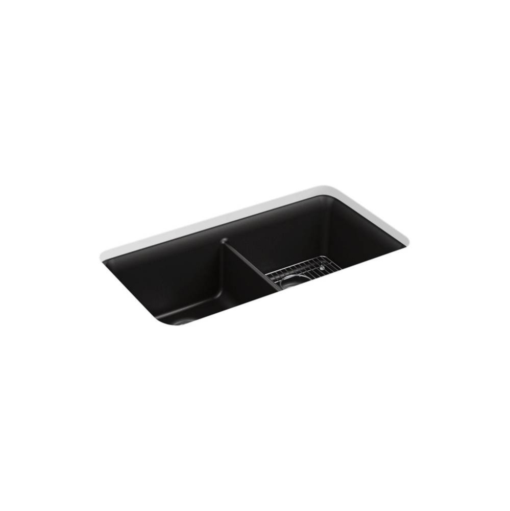 Cairn® 33-1/2'' undermount double-bowl kitchen sink