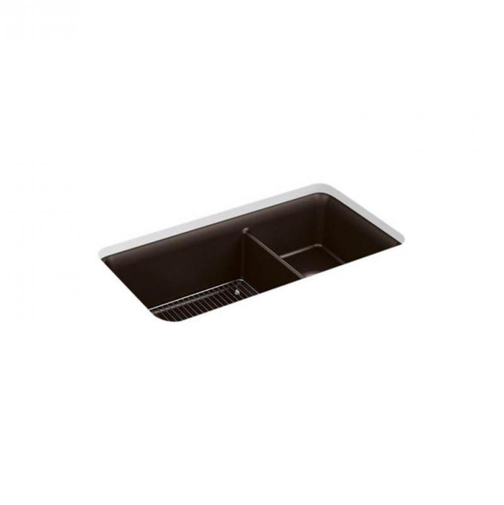 Cairn® 33-1/2'' undermount double-bowl kitchen sink