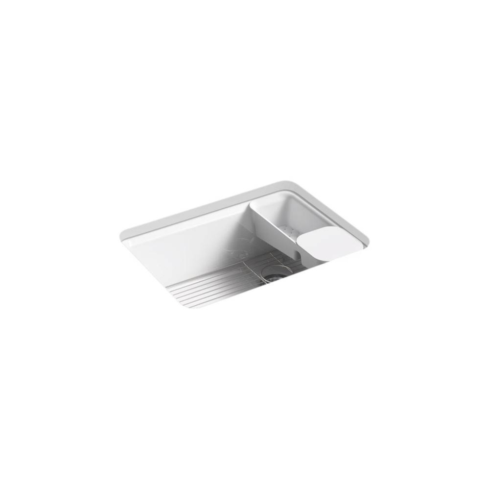 Riverby® 27'' undermount single-bowl workstation kitchen sink