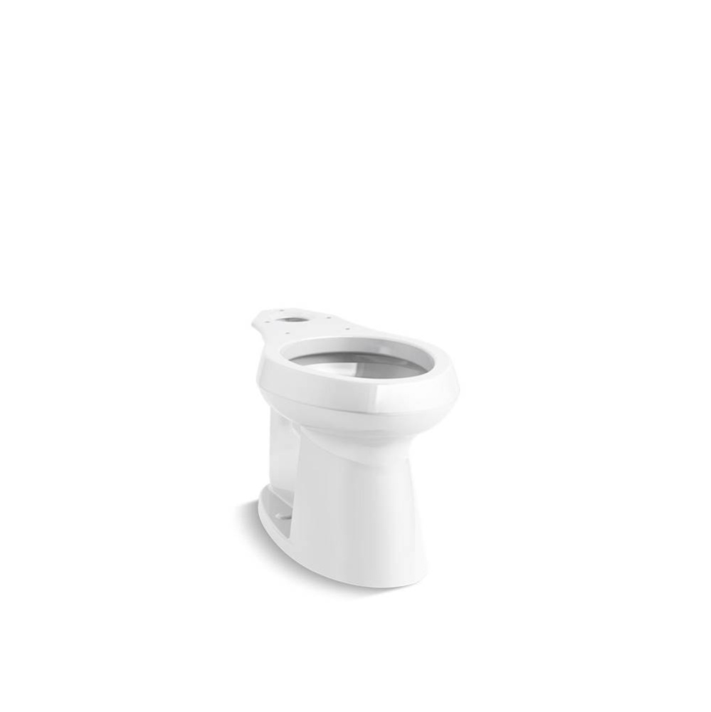 Highline® Elongated toilet bowl with concealed trapway