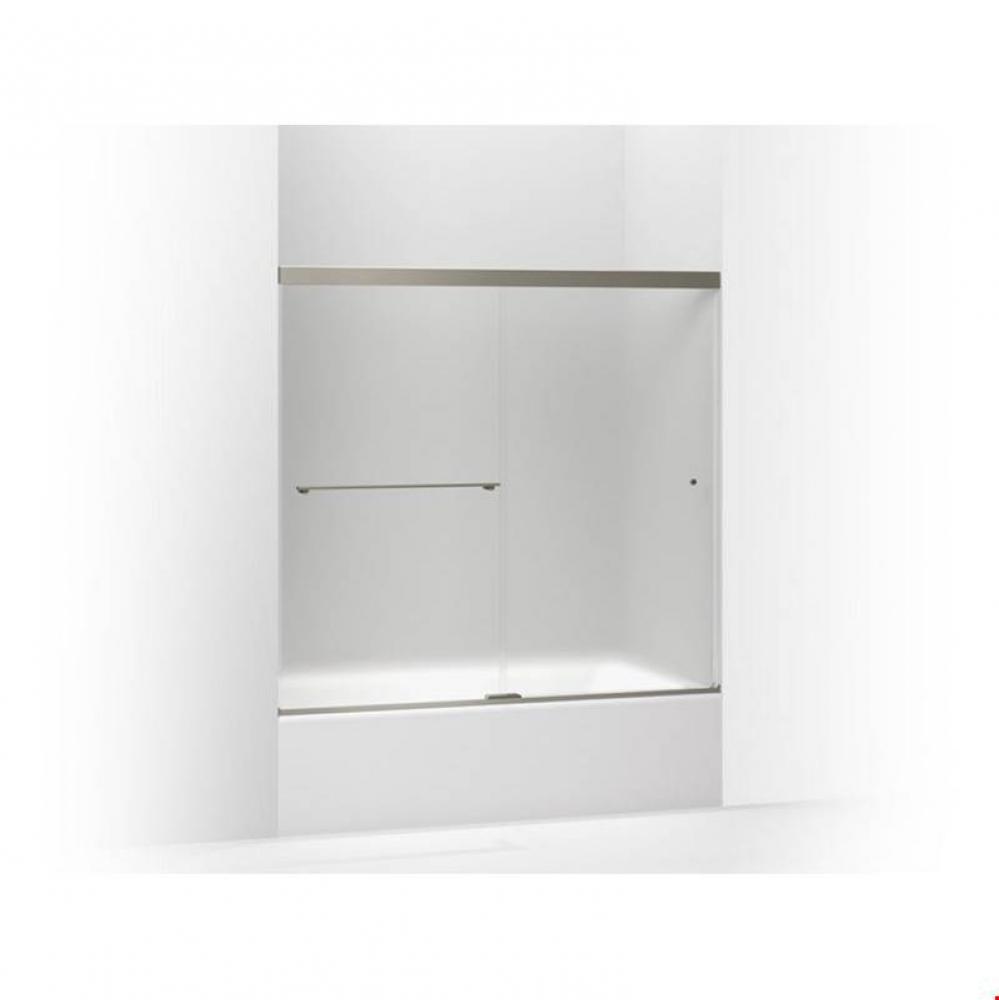 Revel® Sliding bath door, 55-1/2'' H x 56-5/8 - 59-5/8'' W, with 5/16&apo