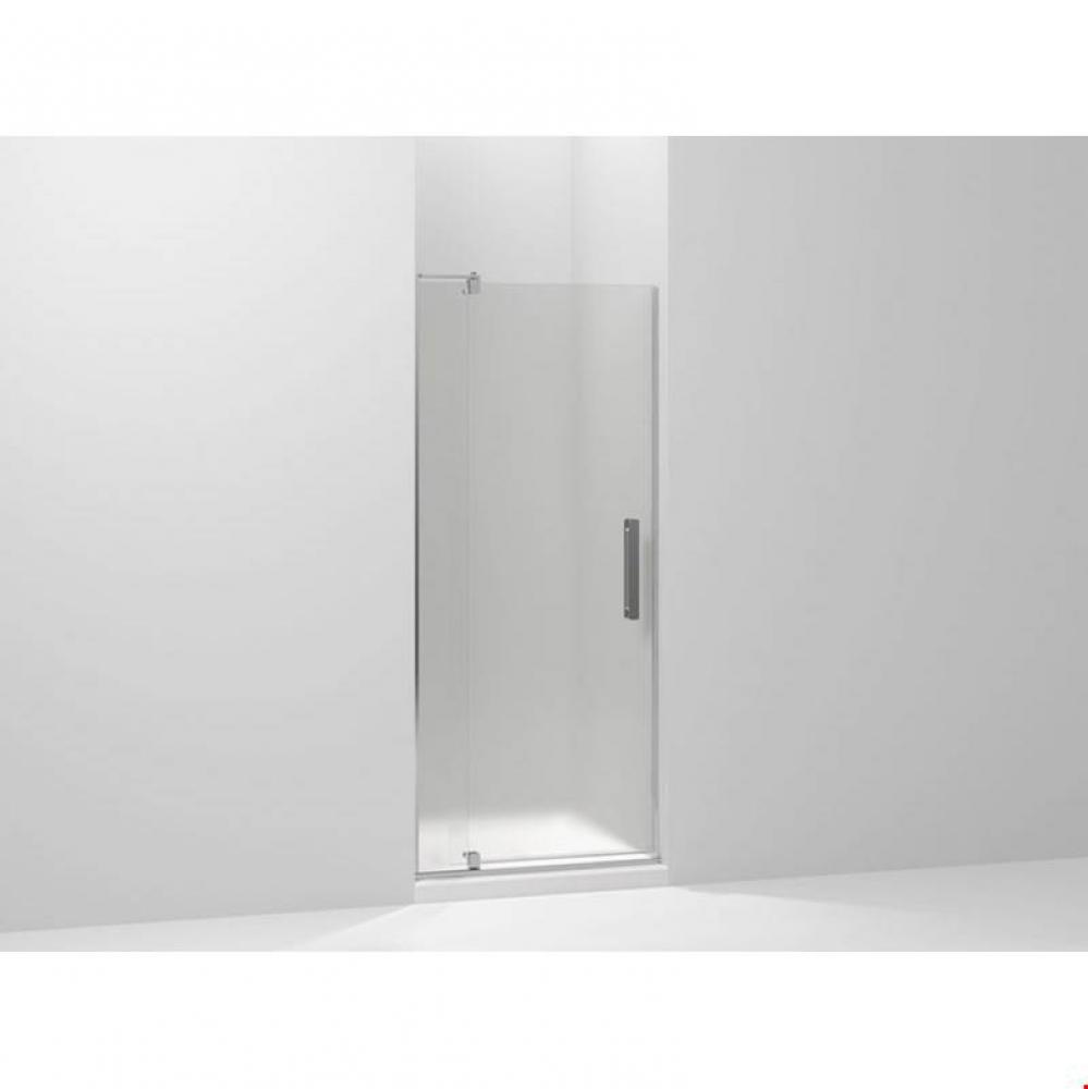 Revel® Pivot shower door, 74'' H x 27-5/16 - 31-1/8'' W, with 5/16'&