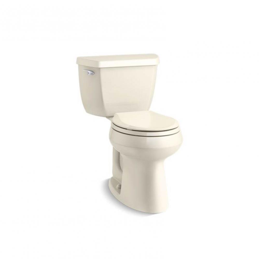 Highline® Classic Comfort Height® Two piece round front 1.28 gpf chair height toilet