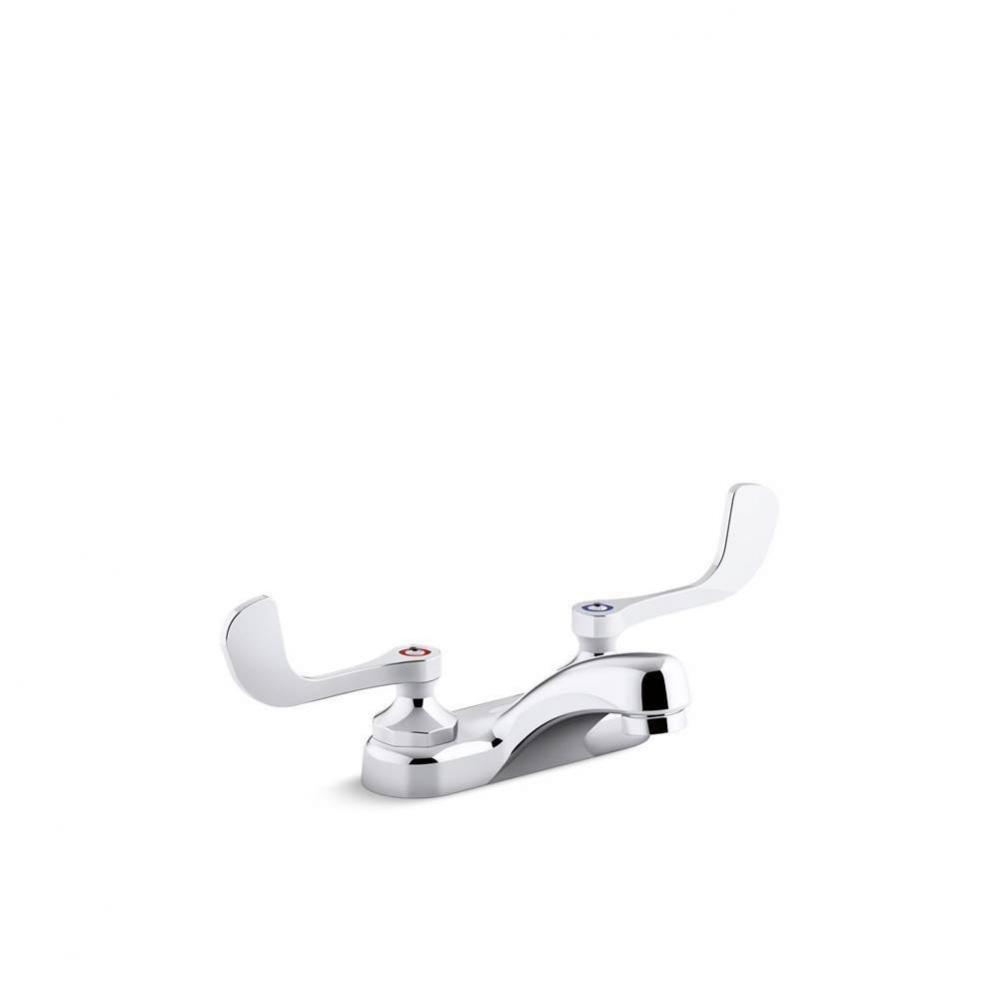 Triton® Bowe® 1.0 gpm centerset bathroom sink faucet with laminar flow and wristblade ha
