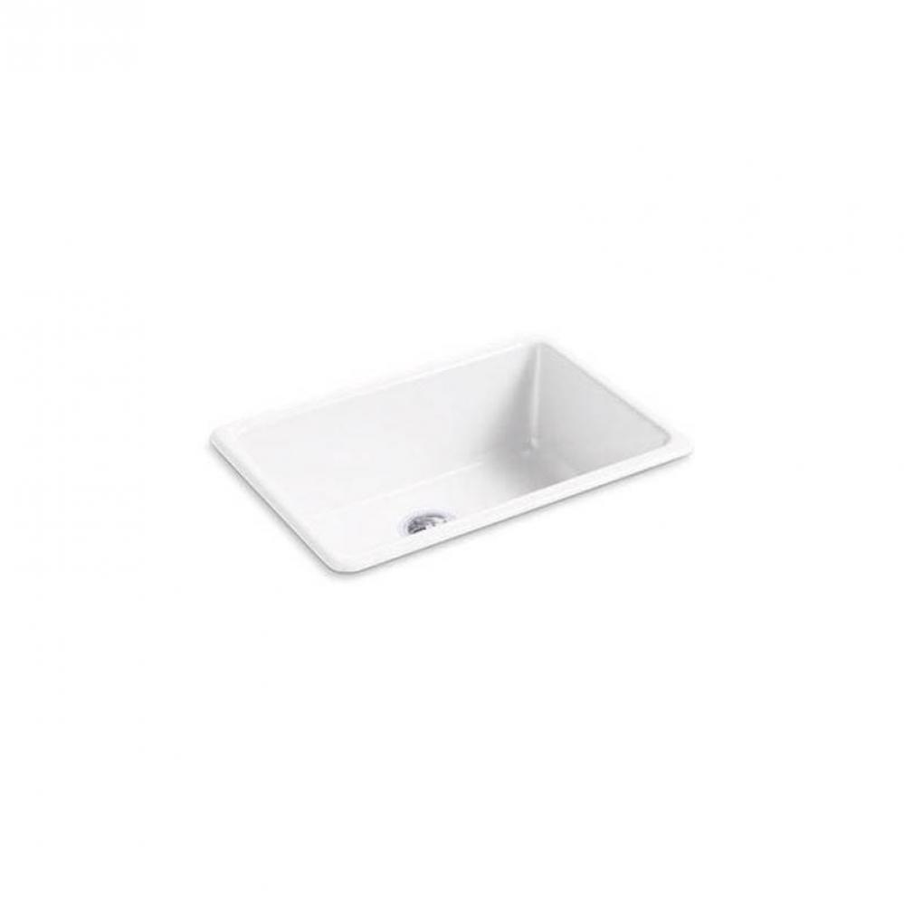 Iron/Tones® 27'' top-/undermount single-bowl kitchen sink