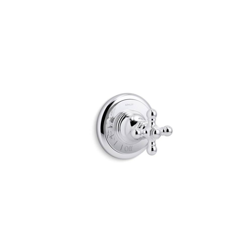 Artifacts® MasterShower® volume control valve trim with cross handle