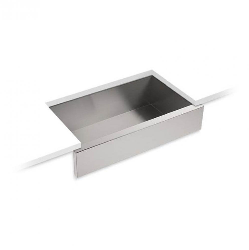 34'' undermount single-bowl farmhouse kitchen sink