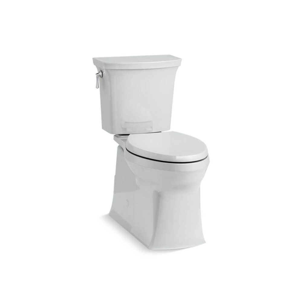 Corbelle® ContinuousClean XT two-piece elongated toilet with skirted trapway, 1.28 gpf