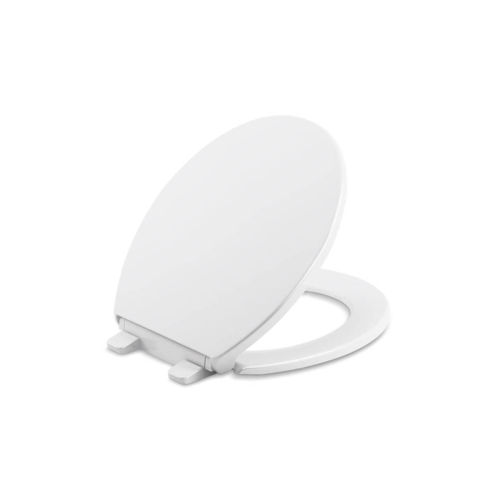 Brevia™ Quiet-Close™ round-front toilet seat