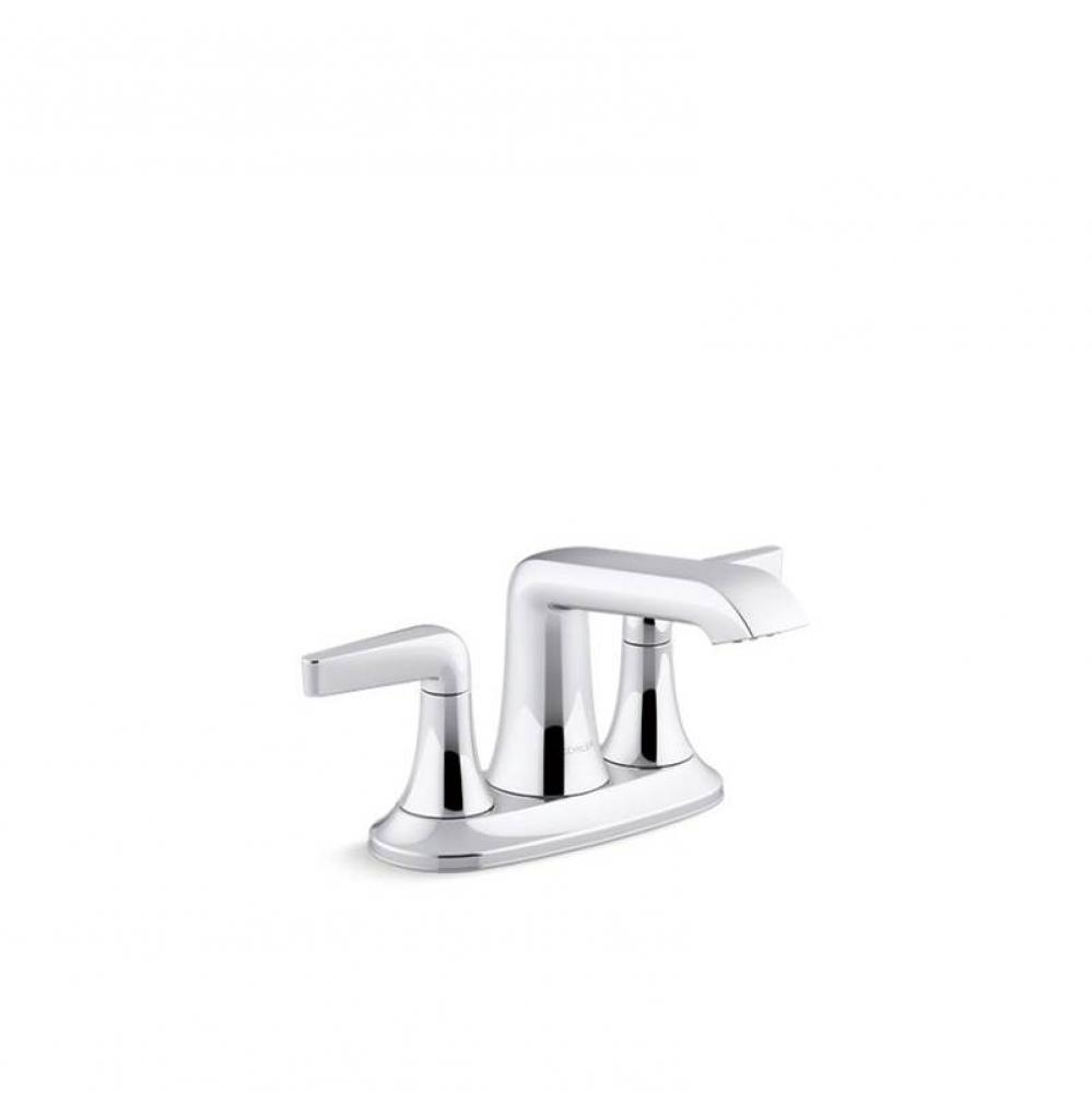Tempered™ centerset bathroom sink faucet